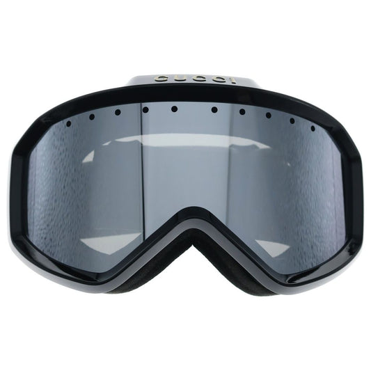 Gucci Logo Emboss Ski Goggles Black