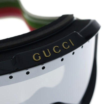 Gucci Logo Emboss Ski Goggles Black — view 5