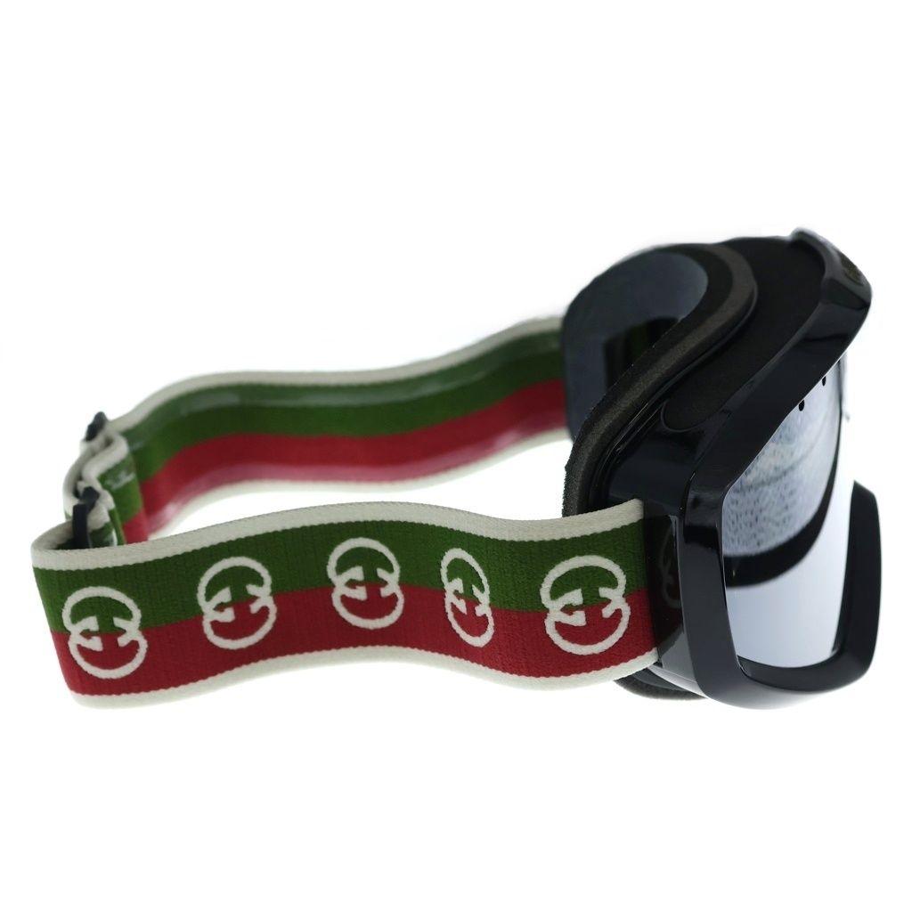 Gucci Logo Emboss Ski Goggles Black — view 3