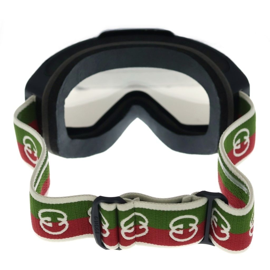 Gucci Logo Emboss Ski Goggles Black — view 2