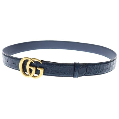 Gucci GG Marmont Gold Leather Belt