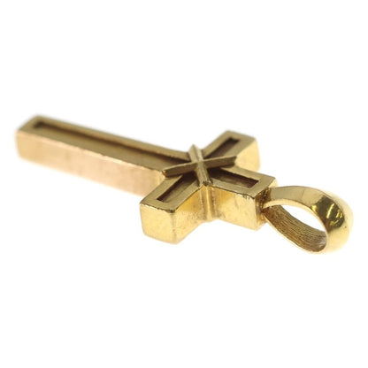Chrome Hearts 22k Mapple Thorpe Charm Gold Necklace Top — view 5