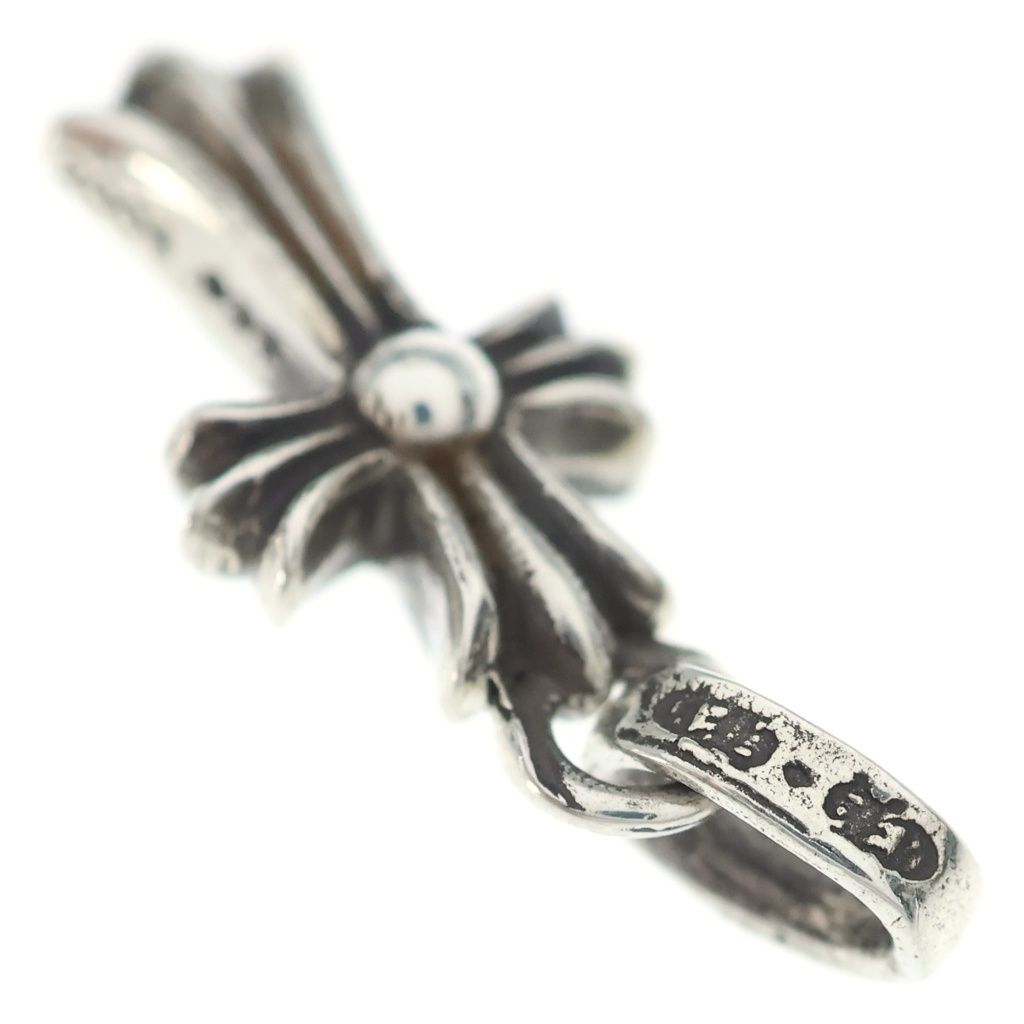 Chrome Hearts Crs Baby Fat Cross Cast Pendant Top Silver — view 6