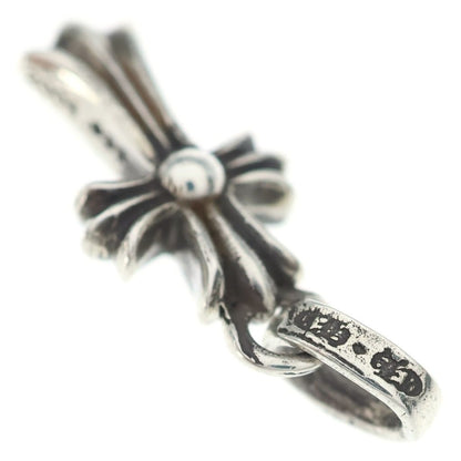 Chrome Hearts Crs Baby Fat Cross Cast Pendant Top Silver — view 6