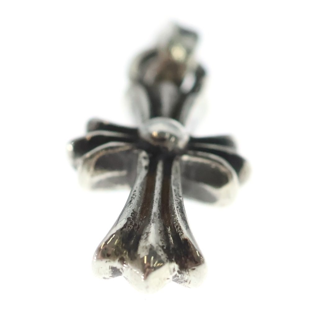 Chrome Hearts Crs Baby Fat Cross Cast Pendant Top Silver — view 5