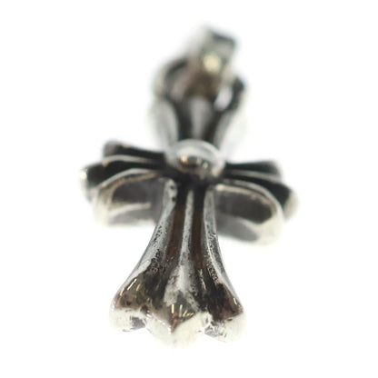 Chrome Hearts Crs Baby Fat Cross Cast Pendant Top Silver — view 5