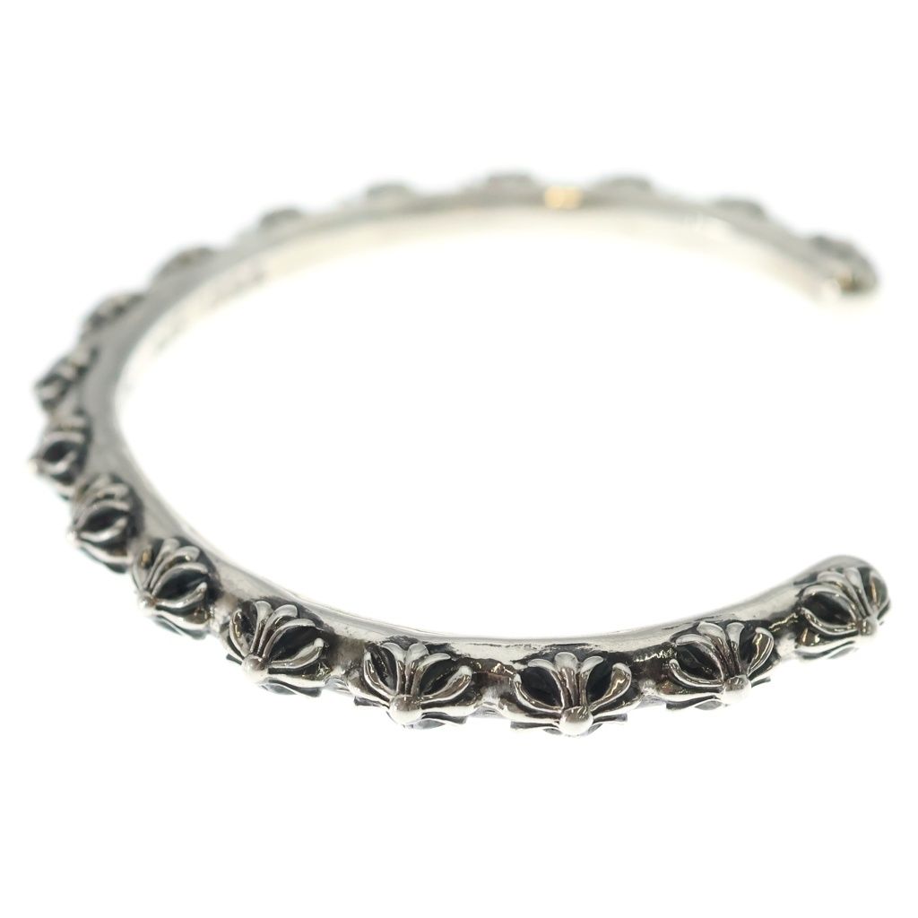 Chrome Hearts Bangle Cross Band Bracelet Silver — view 4