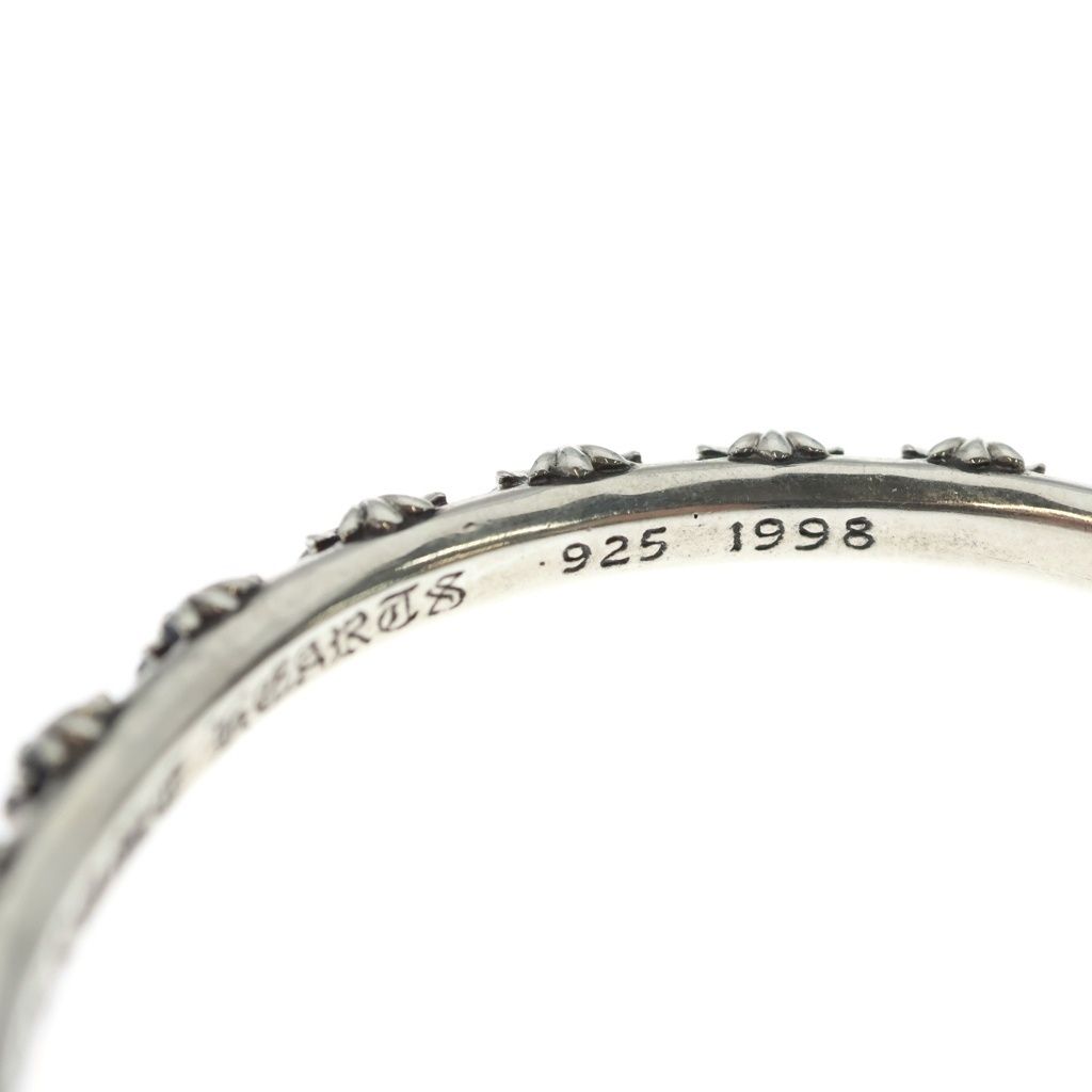 Chrome Hearts Bangle Cross Band Bracelet Silver — view 6