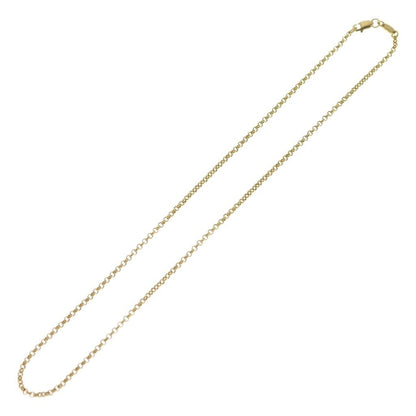 Chrome Hearts Vintage 22k Neckchain Roll Chain Necklace Gold — view 2