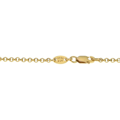 Chrome Hearts Vintage 22k Neckchain Roll Chain Necklace Gold — view 5