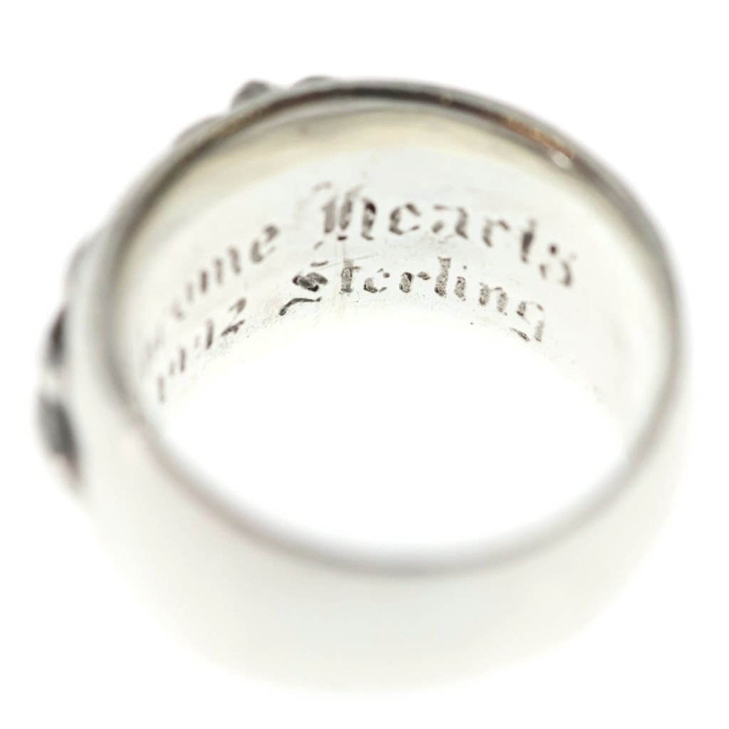 Chrome Hearts Flrl Crs Floral Cross Ring Silver — view 6