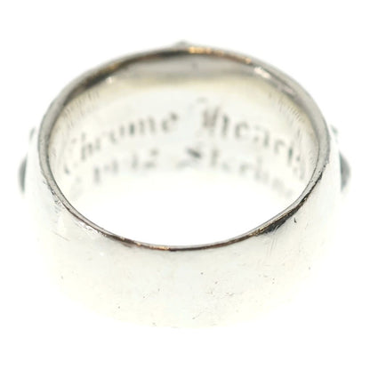 Chrome Hearts Flrl Crs Floral Cross Ring Silver — view 2