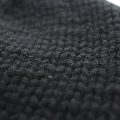 Chrome Hearts Beanie Cash Cross Patch Cashmere Knit Cap Hat Black — view 8