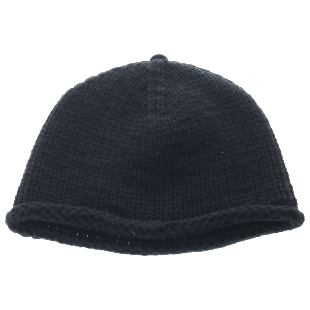 Chrome Hearts Beanie Cash Cross Patch Cashmere Knit Cap Hat Black — view 2