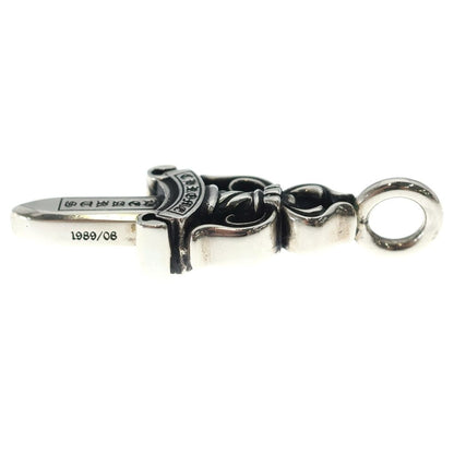 Chrome Hearts Double Dagger Pendant Silver Necklace — view 3