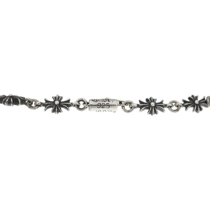 Chrome Hearts Vintage Tiny CH Pls CH Cross CH Plus Link Necklace Silver — view 6