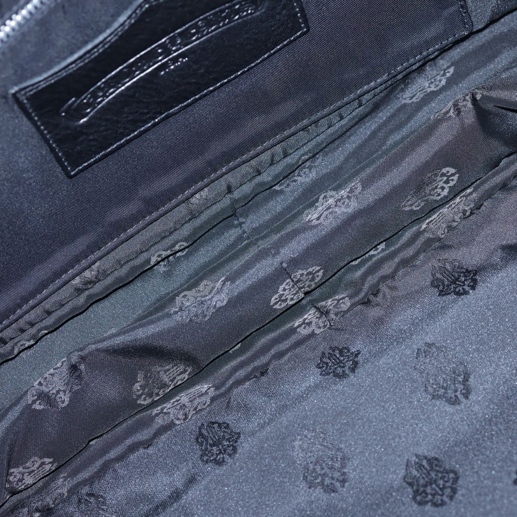 Chrome Hearts Shoulder Bag Mm Gunslinger Strap Nylon Black Silver — view 5