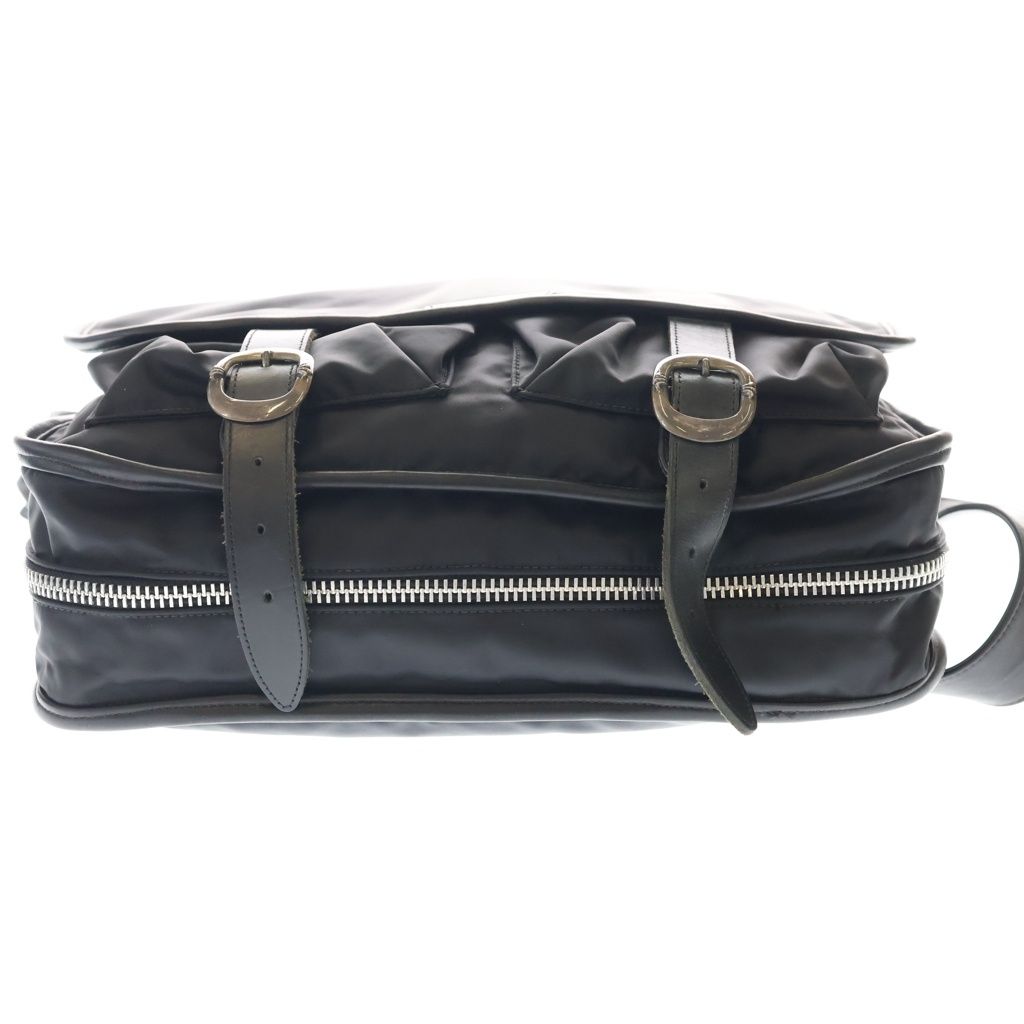 Chrome Hearts Shoulder Bag Mm Gunslinger Strap Nylon Black Silver — view 4