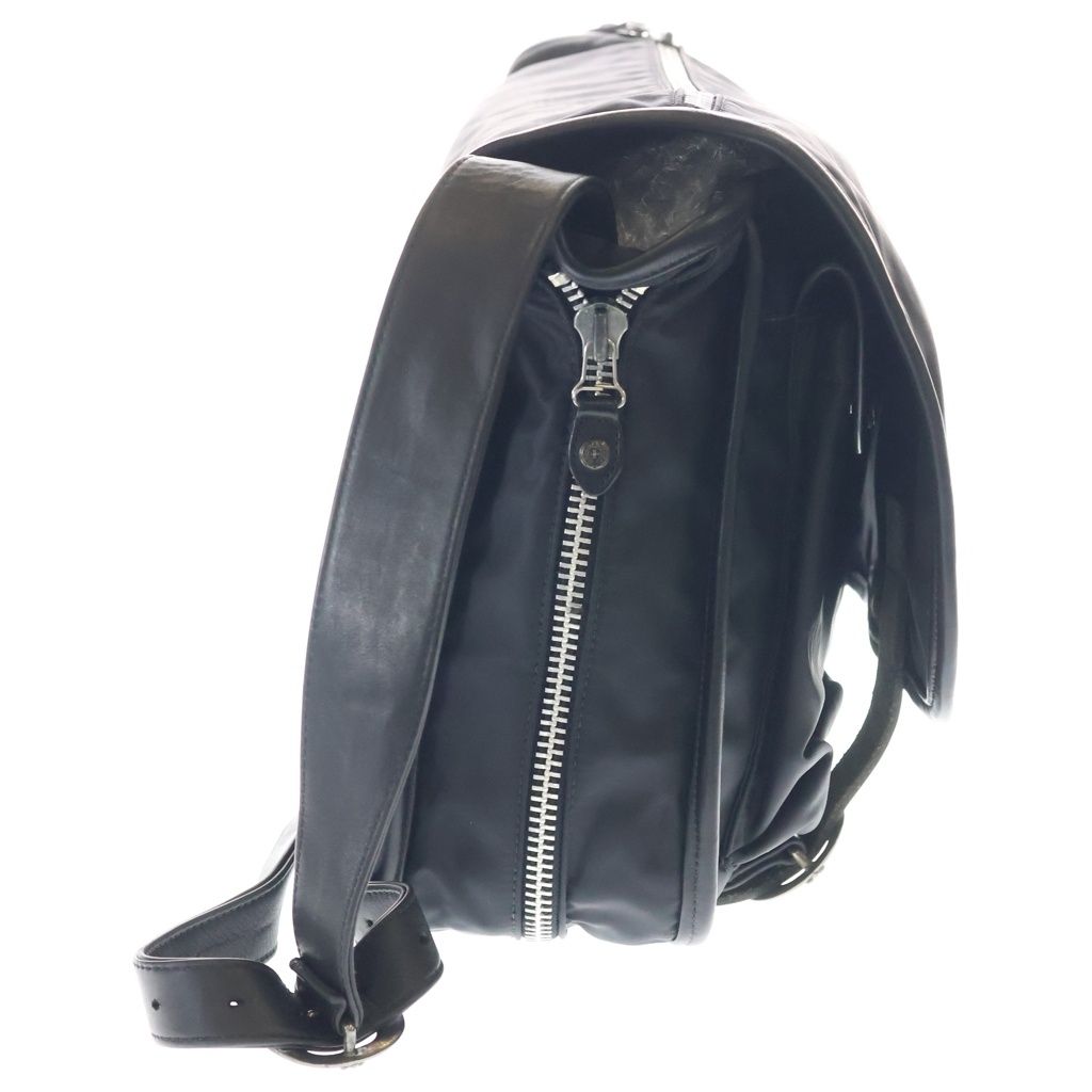 Chrome Hearts Shoulder Bag Mm Gunslinger Strap Nylon Black Silver — view 3