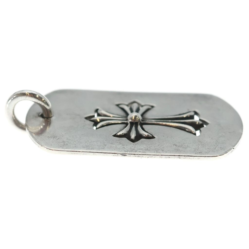 Chrome Hearts Tag Lrg Tny Crs Cutout Tiny Cross Large Dog Tag Pendant Top — view 4