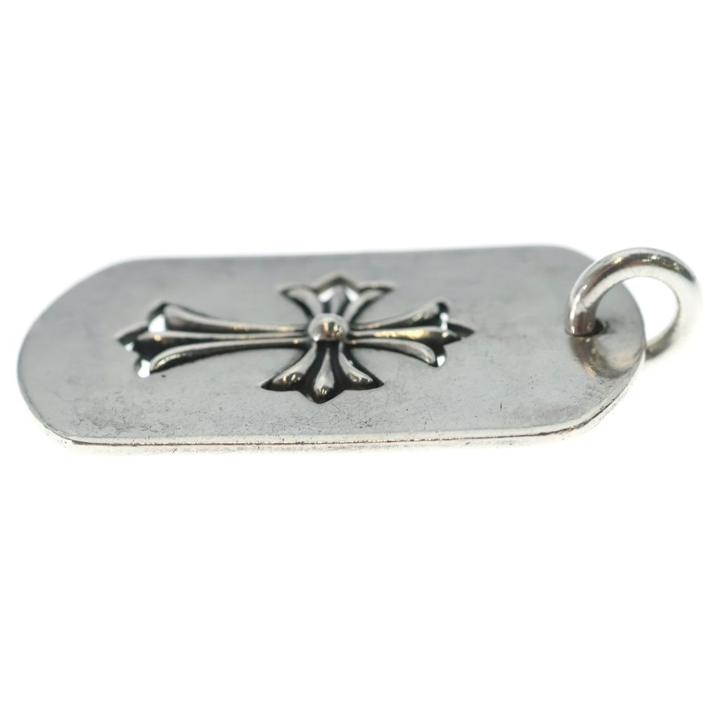 Chrome Hearts Tag Lrg Tny Crs Cutout Tiny Cross Large Dog Tag Pendant Top — view 3