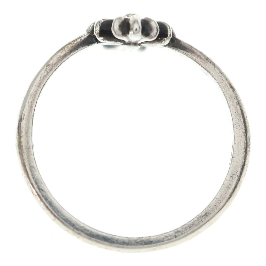 Chrome Hearts Bubblgm CH Crs Bubblegum CH Cross Silver Ring — view 6