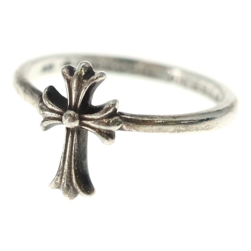 Chrome Hearts Bubblgm CH Crs Bubblegum CH Cross Silver Ring