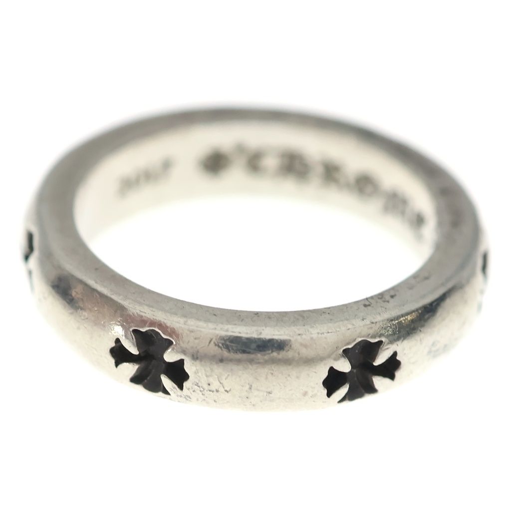 Chrome Hearts Negative CH Plus Silver Ring — view 4
