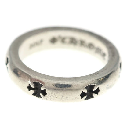 Chrome Hearts Negative CH Plus Silver Ring — view 4