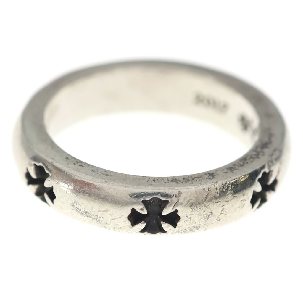 Chrome Hearts Negative CH Plus Silver Ring — view 2