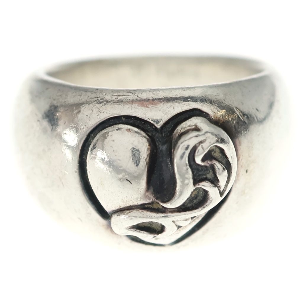 Chrome Heart in Band Silver Ring — view 4