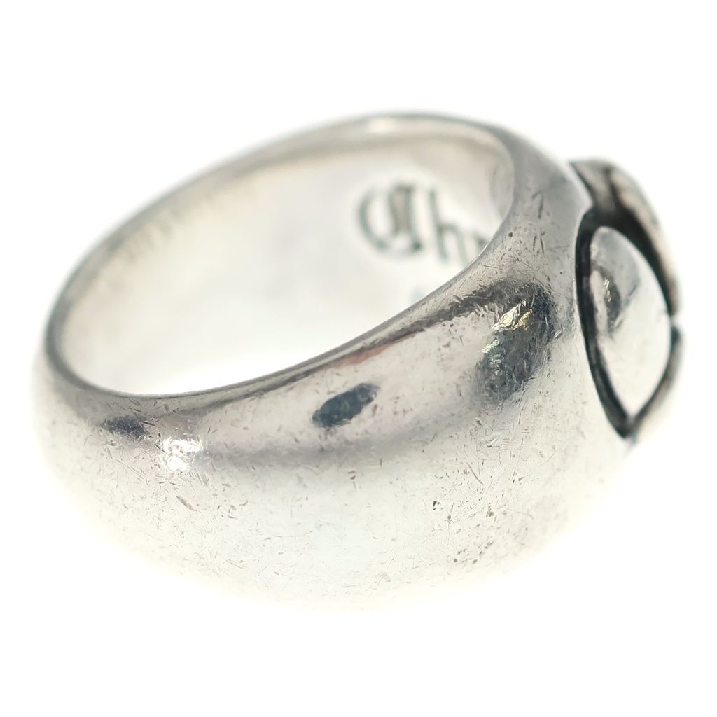 Chrome Heart in Band Silver Ring — view 3
