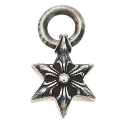 Chrome Hearts Star Charm 6 Points Silver Necklace Top
