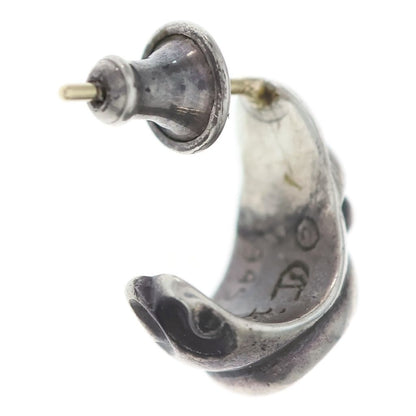 Chrome Hearts Carved Teardrop Earring Silver — view 2
