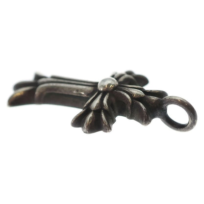 Chrome Hearts Dbl CH Crs Double CH Cross Charm Pendant Top Silver — view 6
