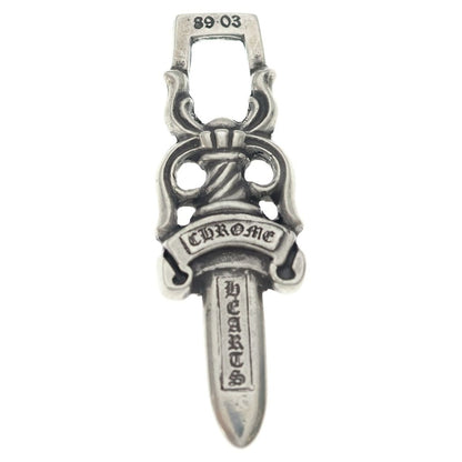 Chrome Hearts 10 Dagger Pendant Top Silver