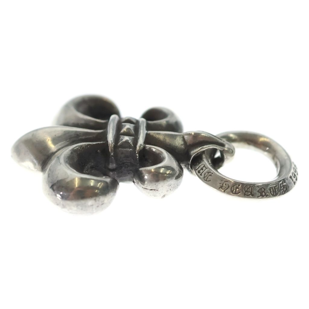 Chrome Hearts BS Fluer Charm BS Pendant Silver Necklace — view 3