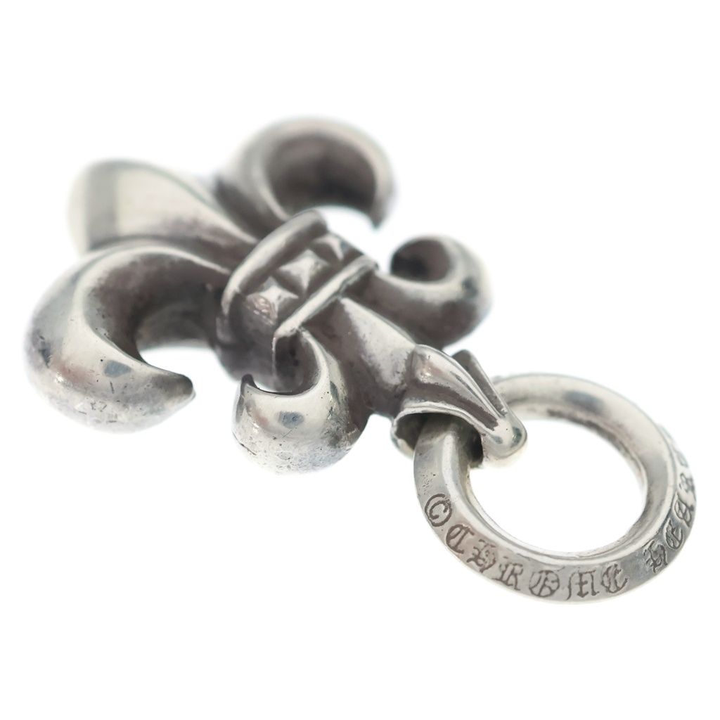 Chrome Hearts BS Fluer Charm BS Pendant Silver Necklace — view 6