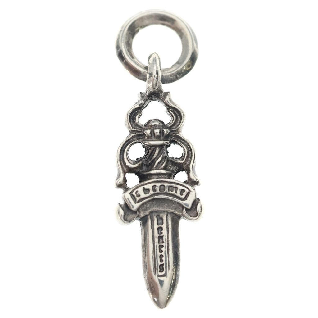 Chrome Hearts 5 Dagger 5 Daga Charm Vintage Pendant Top Silver — view 2