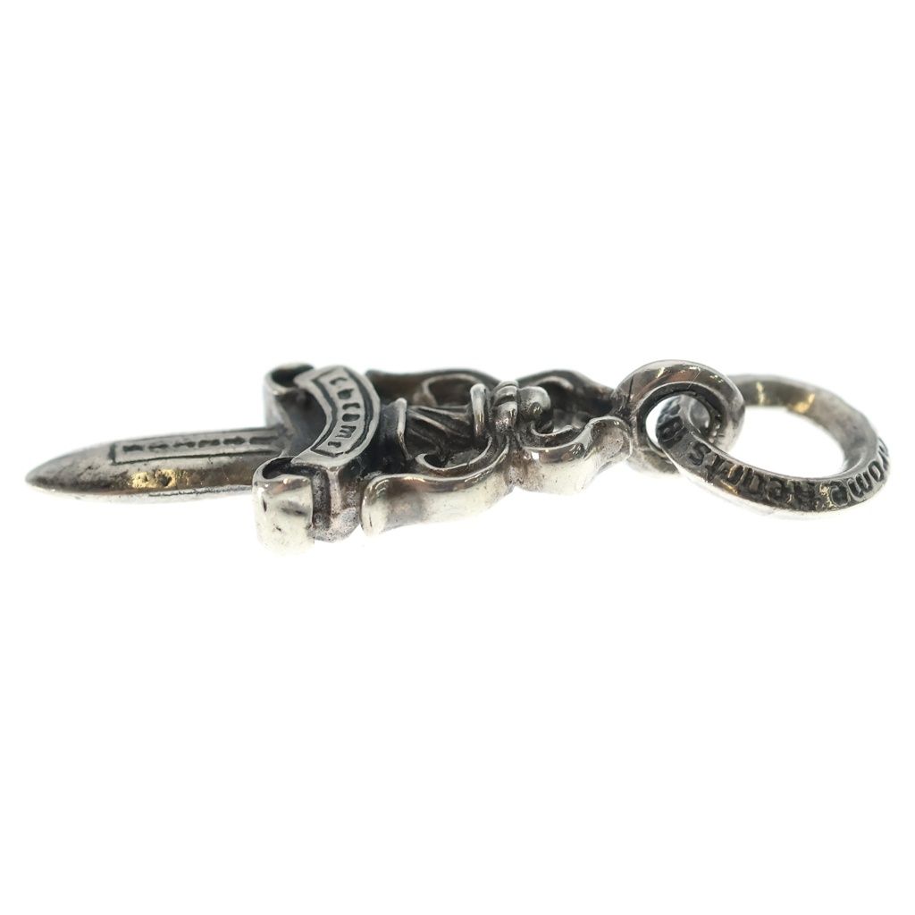 Chrome Hearts 5 Dagger 5 Daga Charm Vintage Pendant Top Silver — view 3