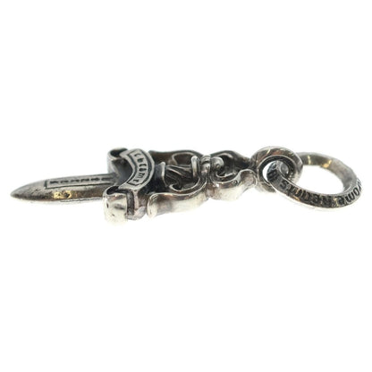 Chrome Hearts 5 Dagger 5 Daga Charm Vintage Pendant Top Silver — view 3