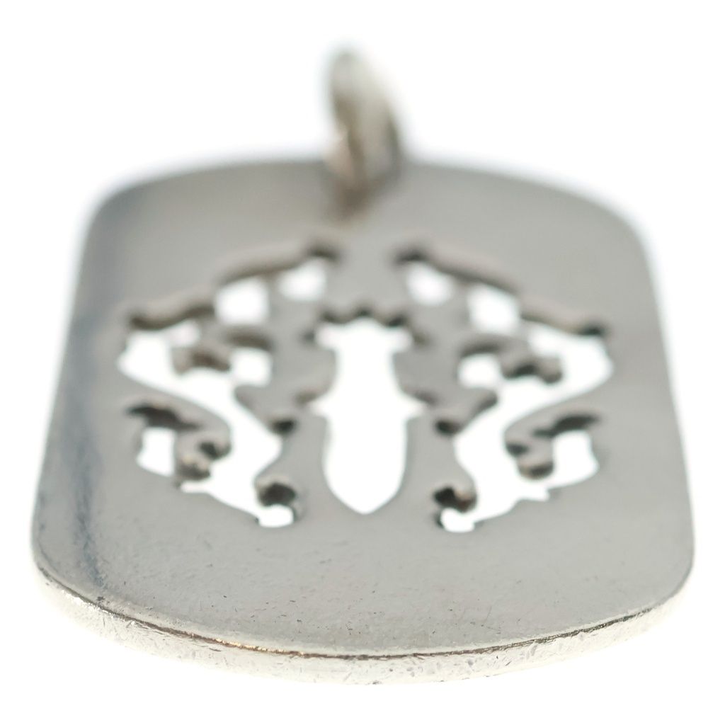 Chrome Hearts Large Tag Lrg Dagger Cutout Dog Tag Large Dog Tag Necklace Top — view 5
