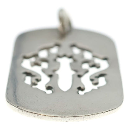 Chrome Hearts Large Tag Lrg Dagger Cutout Dog Tag Large Dog Tag Necklace Top — view 5