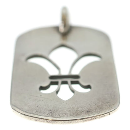 Chrome Hearts Tag Lrg CO BS Fluer BS Flag Dog Tag Necklace Top — view 5
