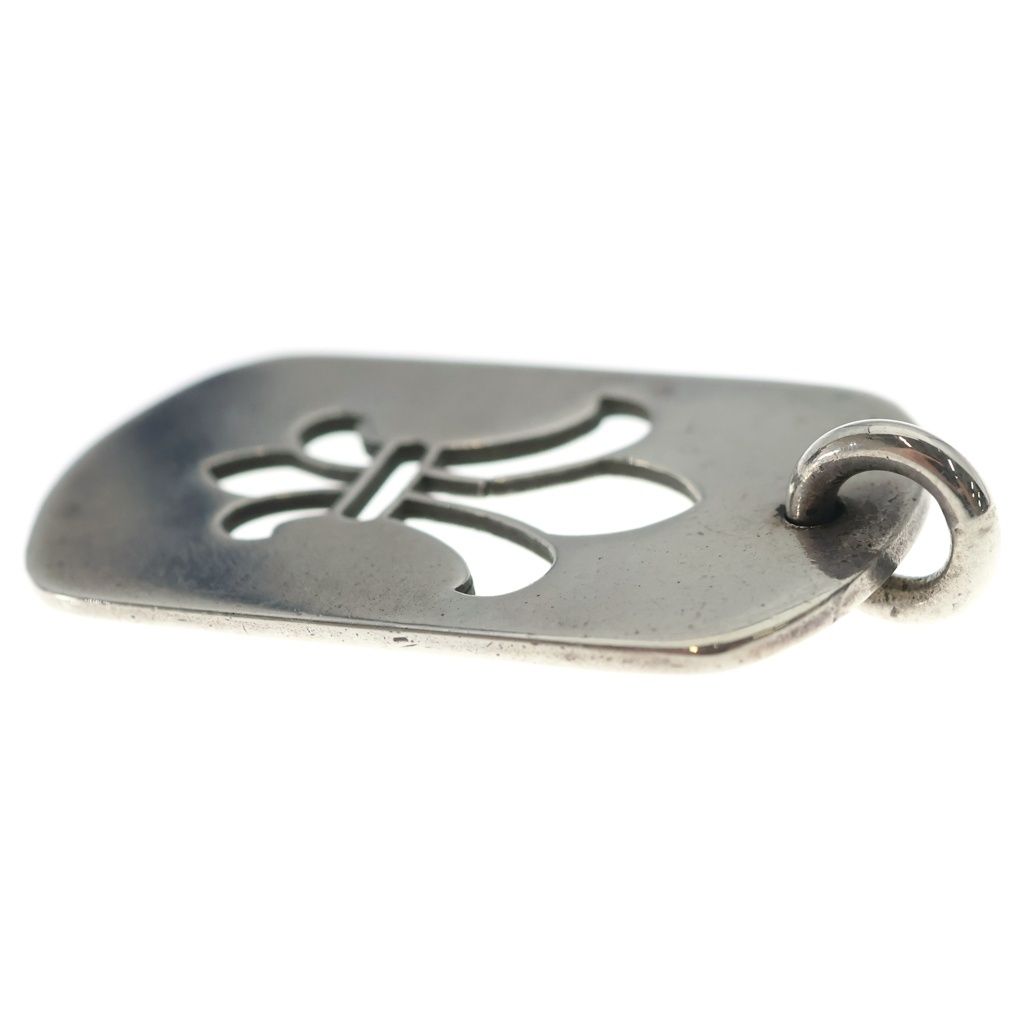 Chrome Hearts Tag Lrg CO BS Fluer BS Flag Dog Tag Necklace Top — view 6