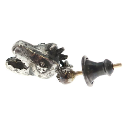 Chrome Hearts Dino Head Drop Silver Earring — view 3