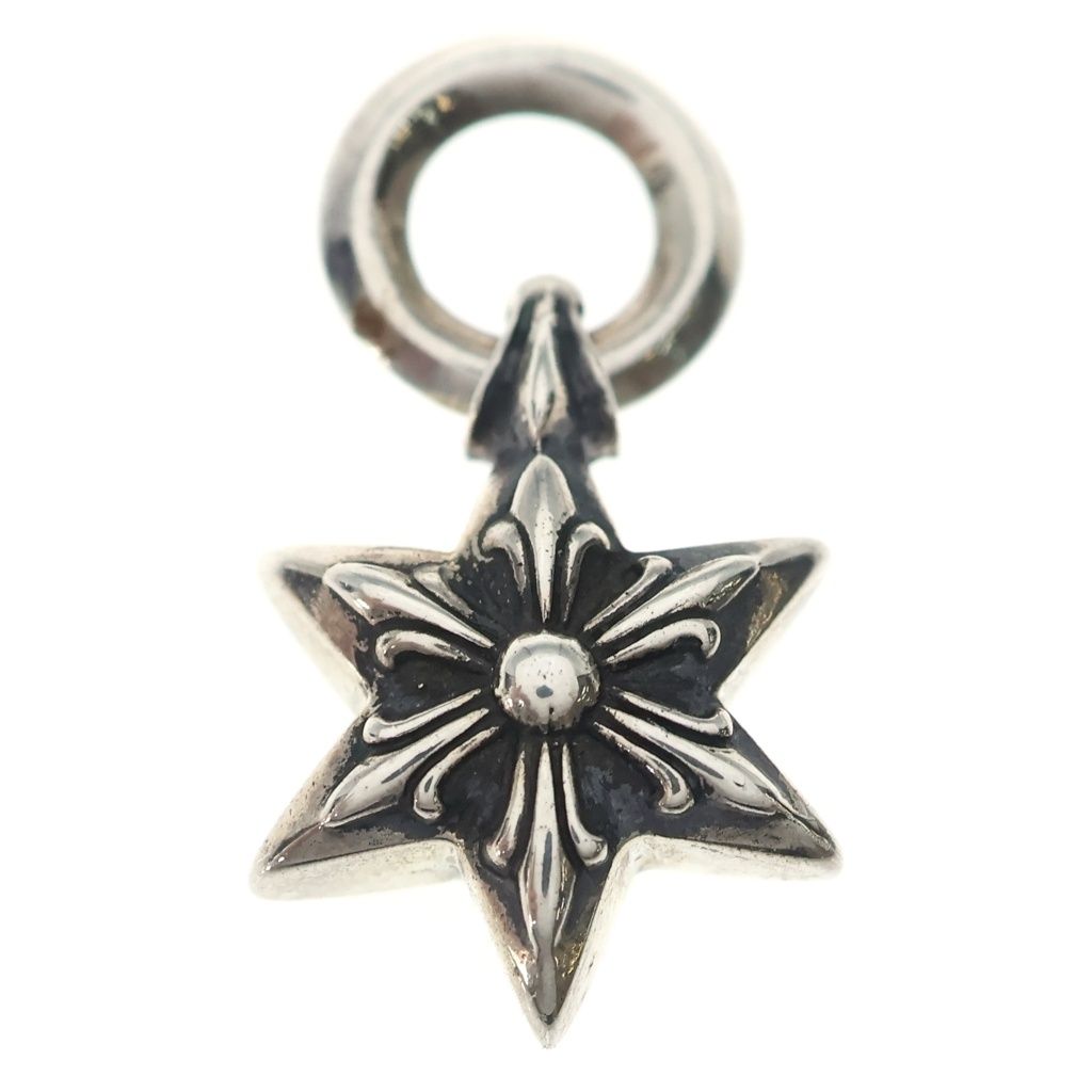 Chrome Hearts Star Charm 6 Point Pendant Top Silver — view 2
