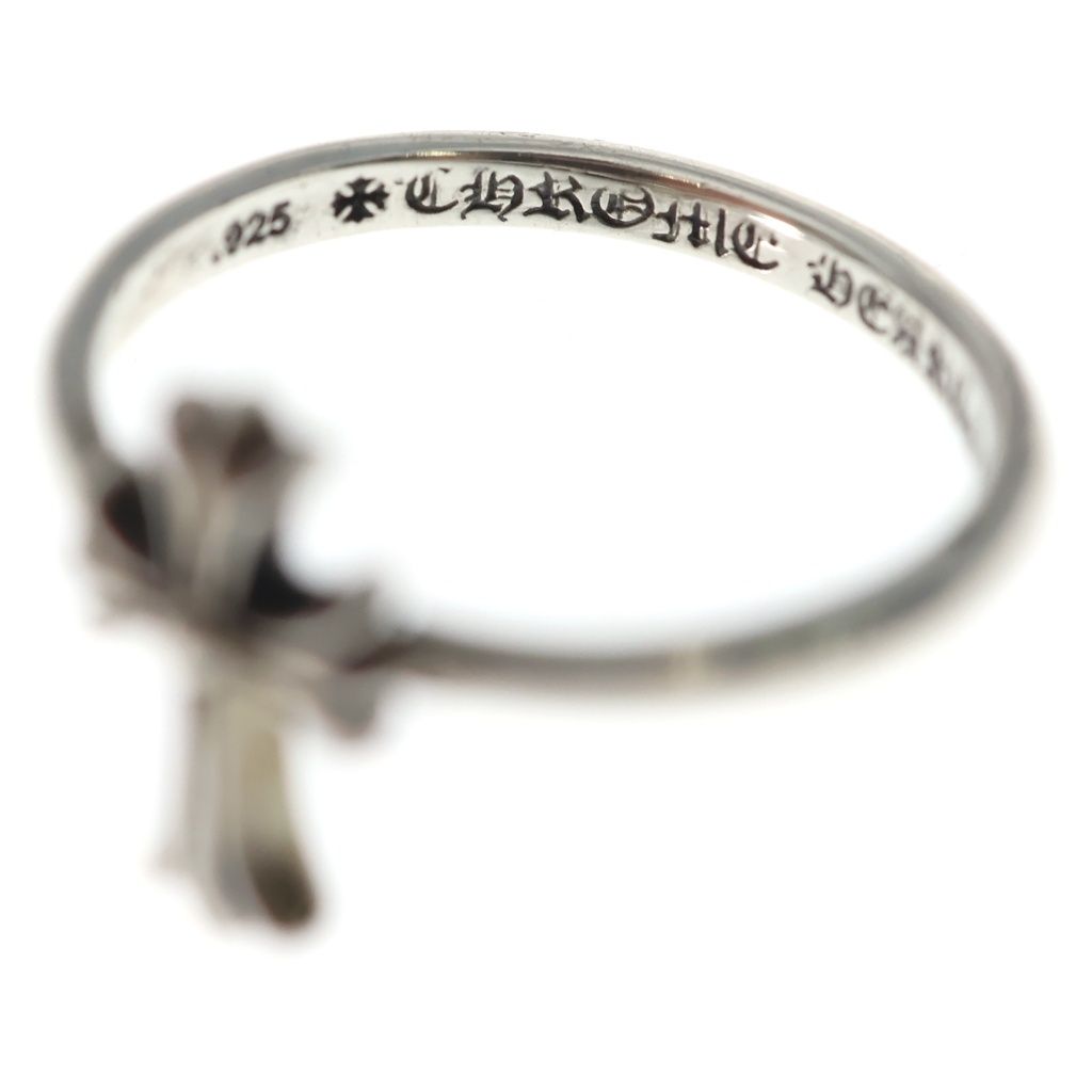 Chrome Hearts Bubblgm CH Crs Bubblegum CH Cross Silver Ring — view 5