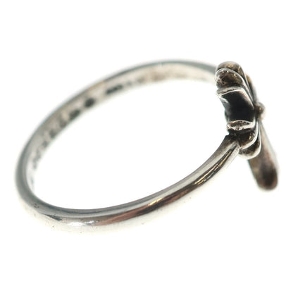 Chrome Hearts Bubblgm CH Crs Bubblegum CH Cross Silver Ring — view 3