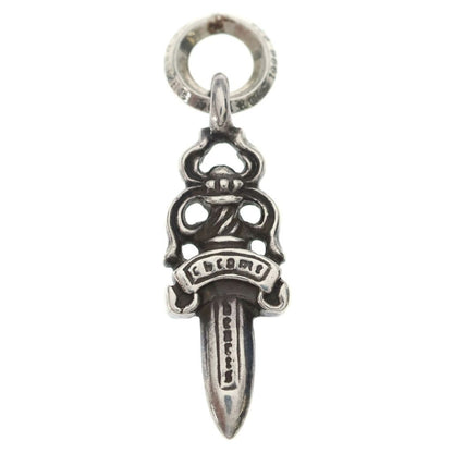 Chrome Hearts 5 Dagger 5 Charm Pendant Top Silver